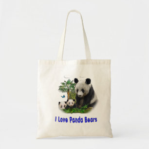 Panda beras tygkasse