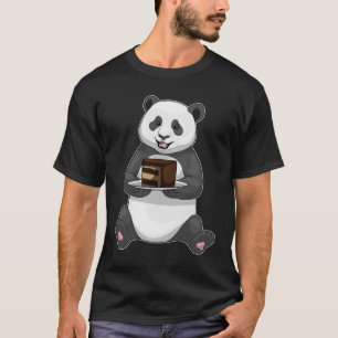 Panda Birthday Cake T Shirt