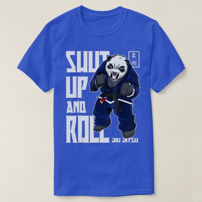 Panda Bjj Brazilian Jiu Jitsu Mma Bjj T Shirt (Design framsida)