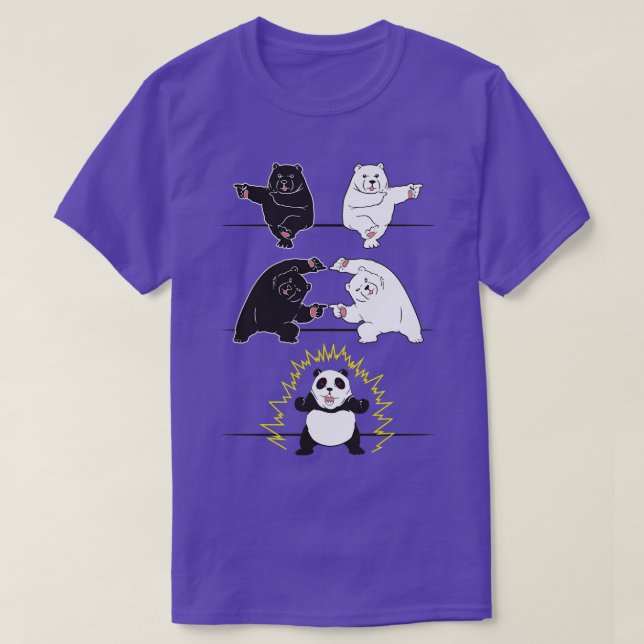 Panda björk fusion Classic TShirt T Shirt (Design framsida)