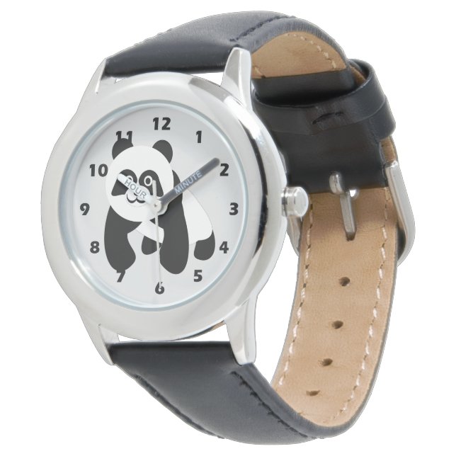 Panda björn armbandsur (Vinklad)