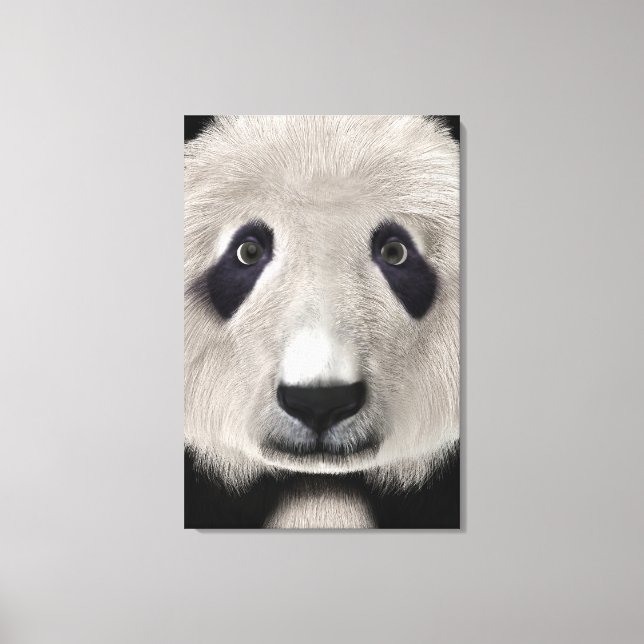 Panda Björn Canvastryck (Framsida)
