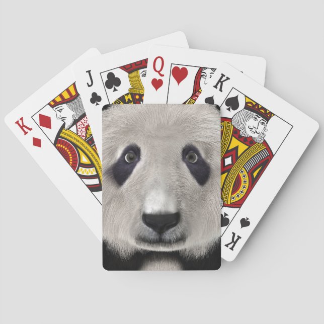 Panda björn casinokort (Baksidan)