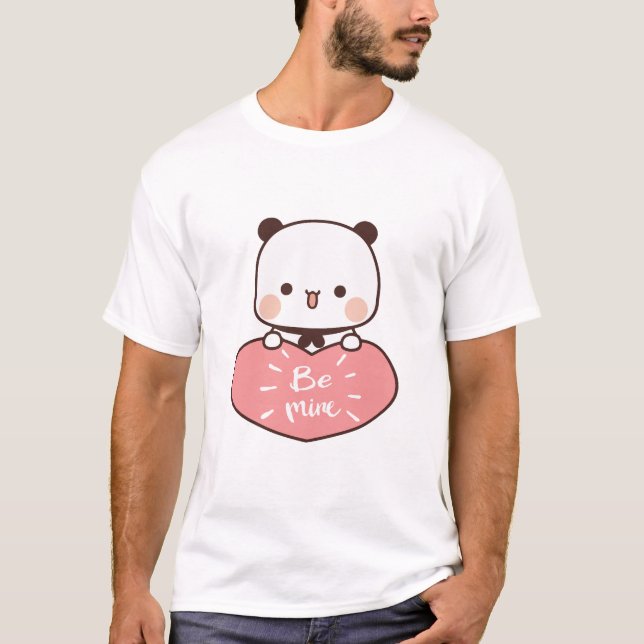 Panda-björn, Cute bubu och dudu är mina T Shirt (Framsida)