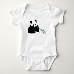 Panda Björn Design på babykläder Tee