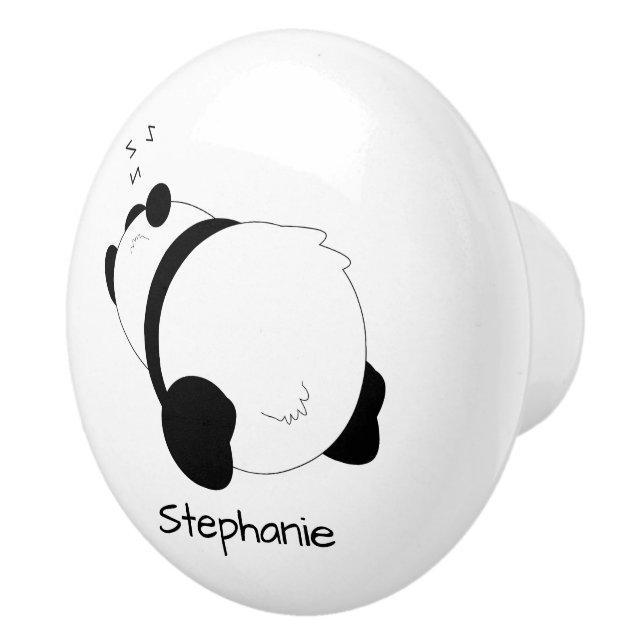 Panda Björn Design Personlig Knopp (Höger)