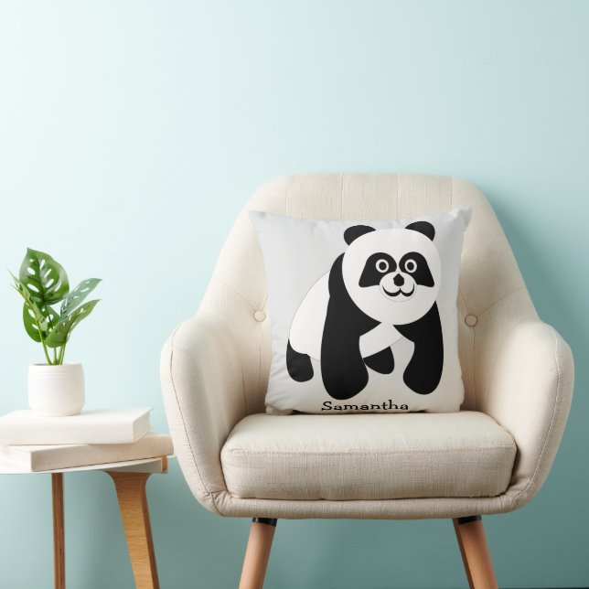 Panda Björn Design Personlig Kudde (Stol)