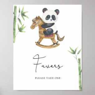 Panda björn - Favoriter Poster