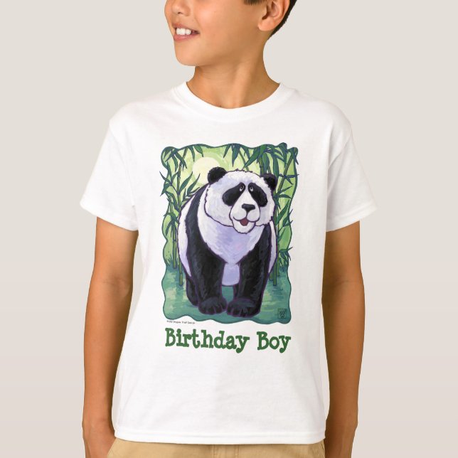 Panda Björn Festcenter Tee Shirt (Framsida)