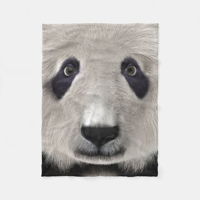 Panda Björn Fleecefilt (Framsidan)