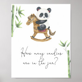 Panda-björn - gissa hur många kaniner poster