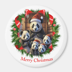 Panda Björn Jul Magnet