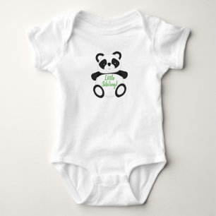 Panda Björn Lillasyster Broder T Shirt