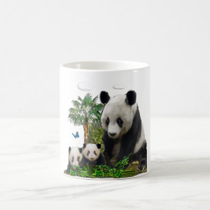 Panda björn magisk mugg