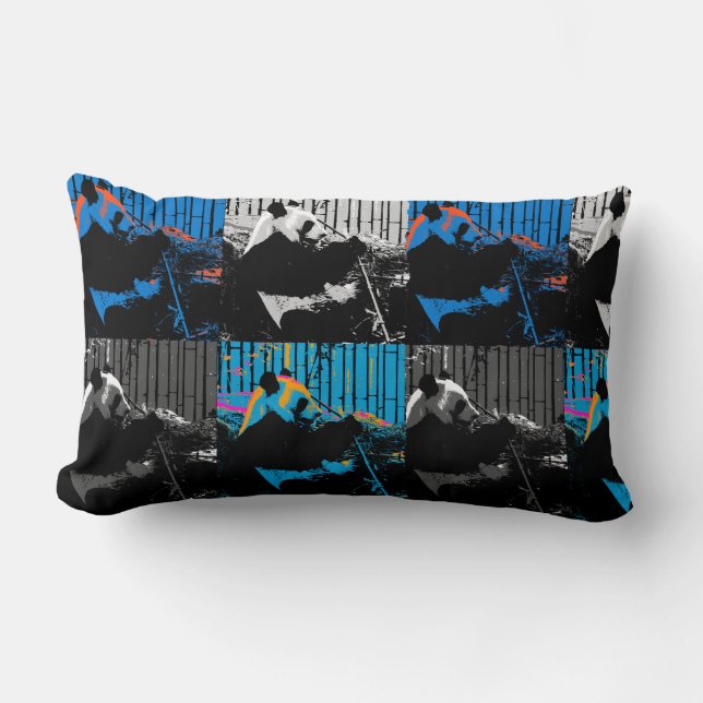 Panda Björn Multi-panel Modern Konst Design Lumbarkudde (Framsida)
