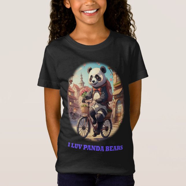 Panda björn t shirt (Framsida)