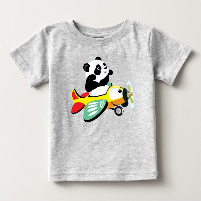 Panda Björn T Shirt (Framsida)
