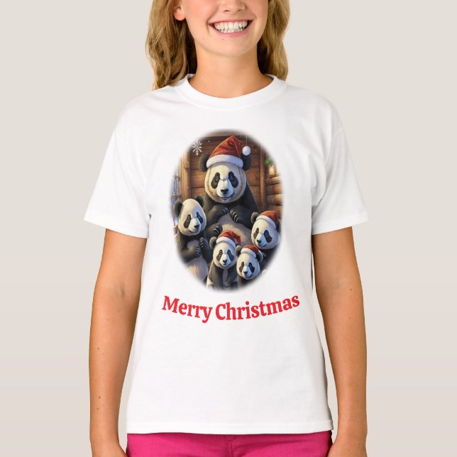 Panda Björn t-shirts (Framsida)