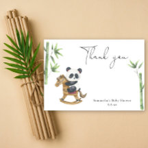 Panda björn tack för att du duschar barn