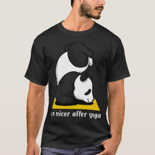 Panda Björn Yoga T Shirt