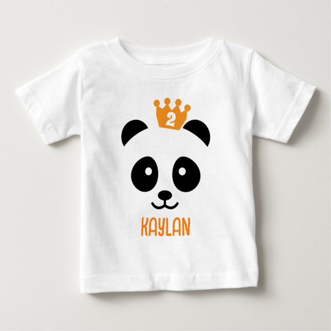 Panda-björnskjorta T Shirt (Framsida)