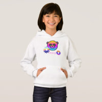 Panda Blommigt Sweatshirt