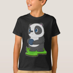 Panda Bowling ball T Shirt
