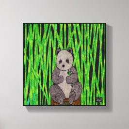 Panda - Canvastryck