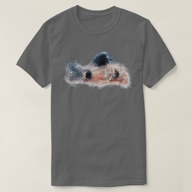 Panda catfish Corydoras panda T Shirt (Design framsida)