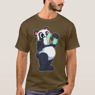 Panda Coffee Kopp T Shirt