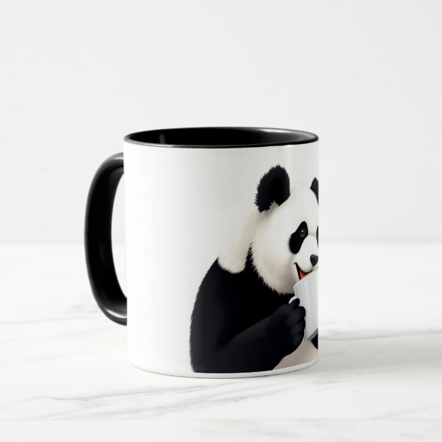 Panda & Coffee Mugg (Framsida vänster)