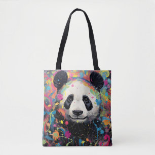 Panda Colorful Animal Enchanting Tygkasse