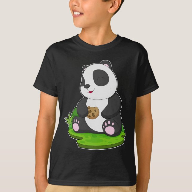 Panda Cookie T Shirt (Framsida)