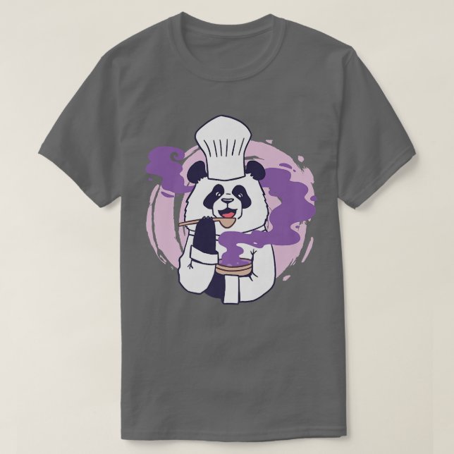 Panda Cooking björn T Shirt (Design framsida)