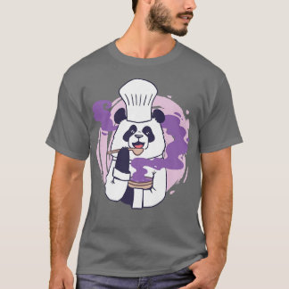 Panda Cooking björn T Shirt