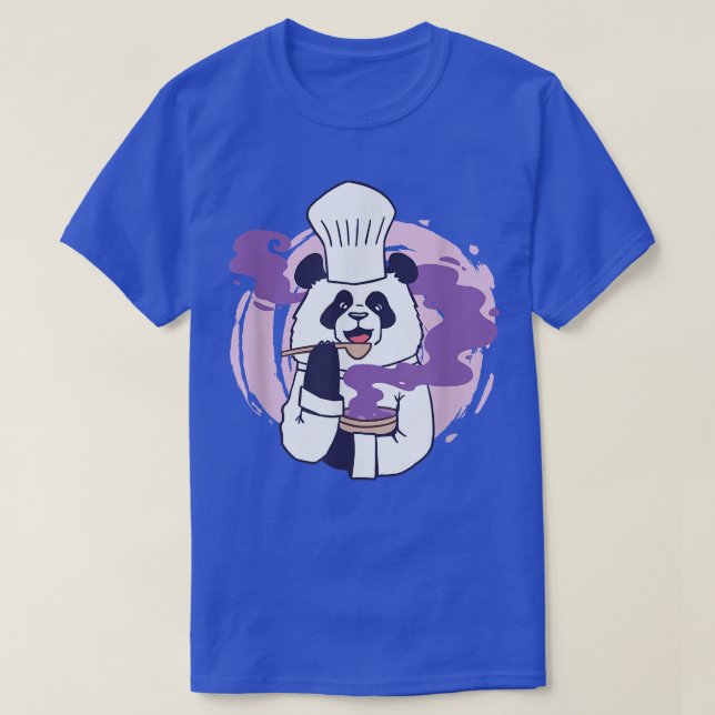 Panda Cooking björn T Shirt (Design framsida)