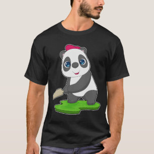 Panda Cricket fladdermus T Shirt
