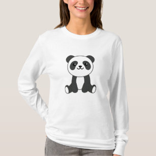 Panda Cute Animals Kids Baby Bear Pandas T Shirt