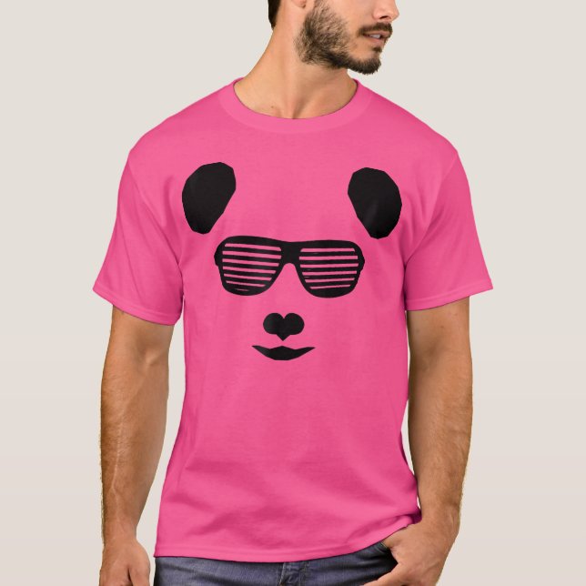 Panda Dance Music Pdm Plur Edm Rave Festival T Shirt (Framsida)