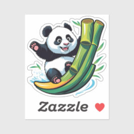 Panda-dekal Klistermärken