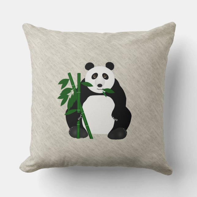 Panda Dekorativ kudde (Framsida)