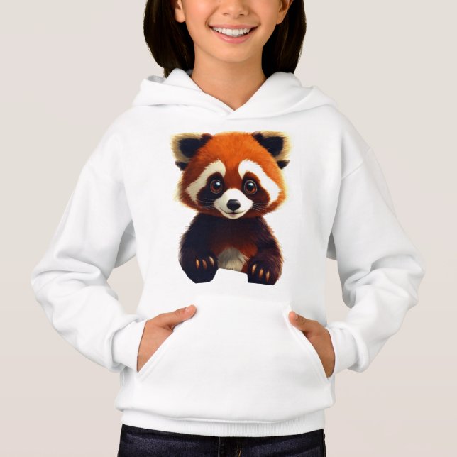 Panda Design för barn T Shirt (Framsida)