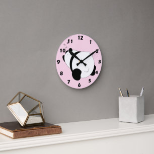 Panda Design Rund Klocka