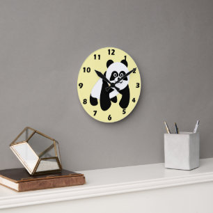 Panda Design Rund Klocka