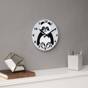 Panda Design Rund Klocka