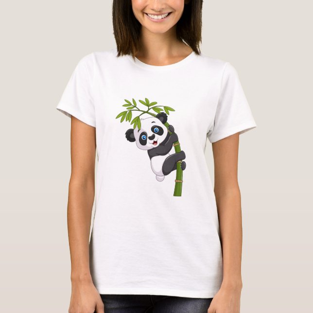Panda design t shirt (Framsida)
