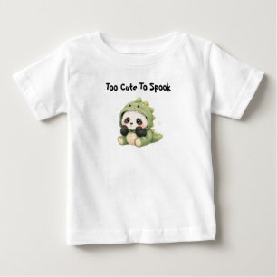 Panda Dinosaur Bebis T Shirt