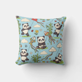 Panda-drakes Kastkudde Kudde