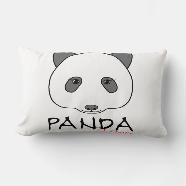 Panda Dreamer Lumbarkudde (Framsida)
