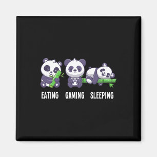 Panda Eaming-spel för spel med flera spelare Magnet